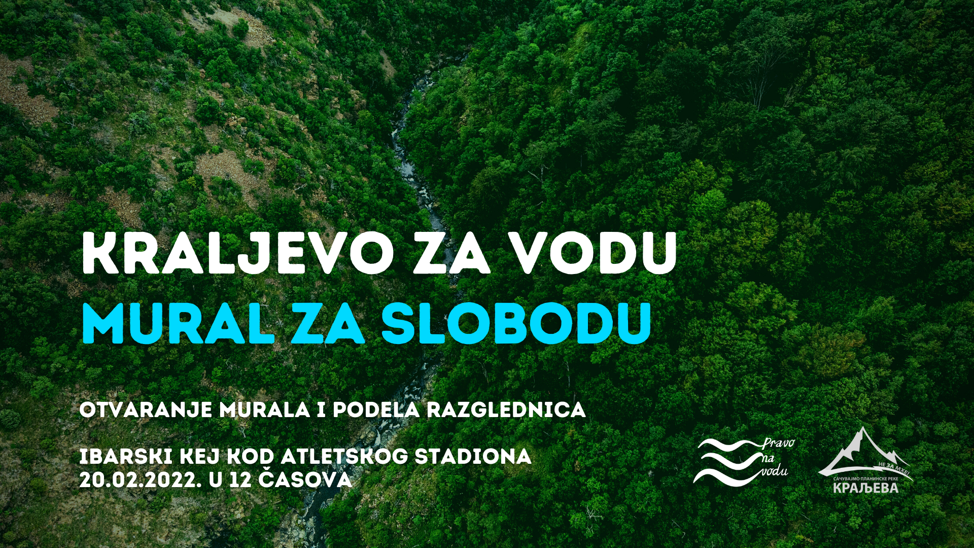 Read more about the article Najava: Kraljevo za vodu, mural za slobodu