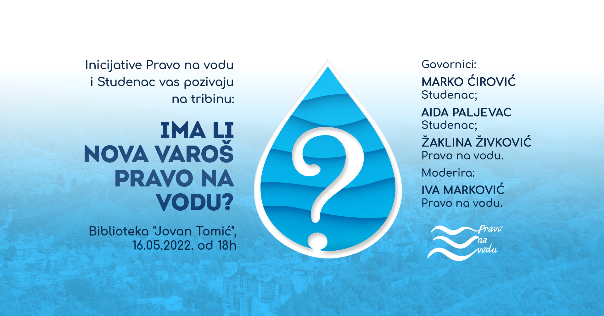 Read more about the article Tribina „Ima li Nova Varoš pravo na vodu?“