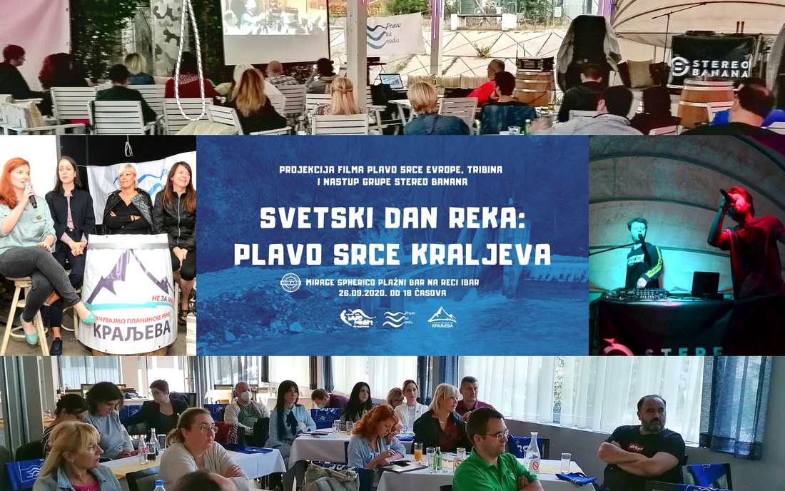 Read more about the article Svetski dan reka: Plavo srce Kraljeva – Reke spajaju ljude, ljudi se udružuju za reke!