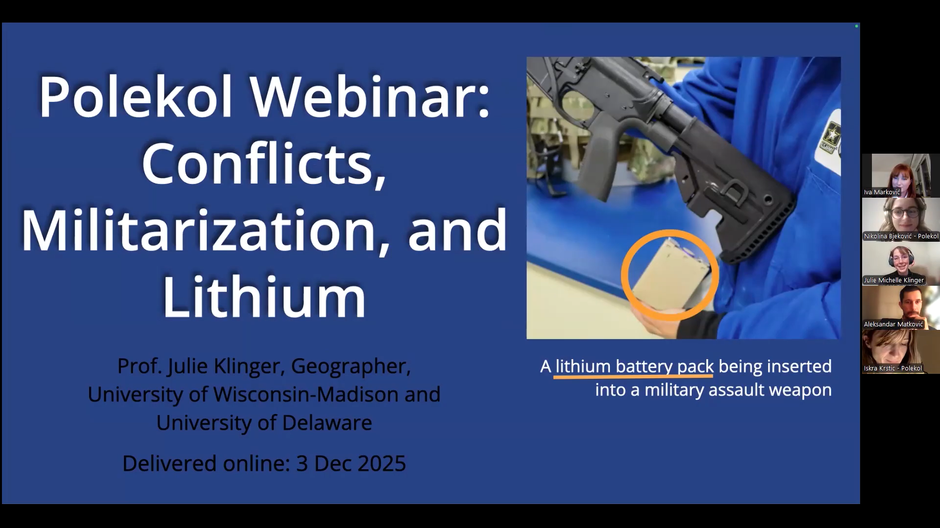 Read more about the article „Konflikti, militarizacija i životna sredina“ – ima neka tajna veza